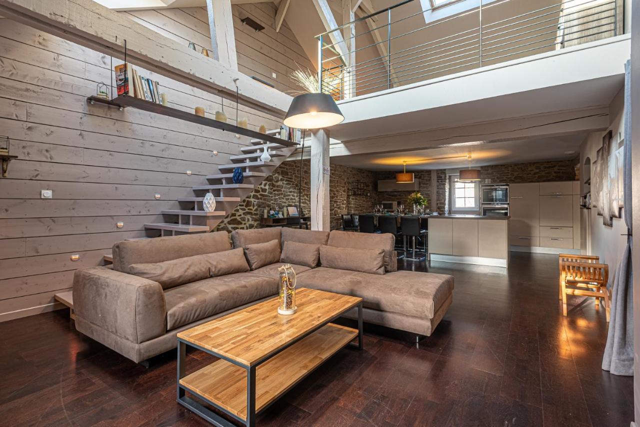Ty Malie - Magnifique Loft En Coeur De Ville Avec Parking Vannes Luaran gambar