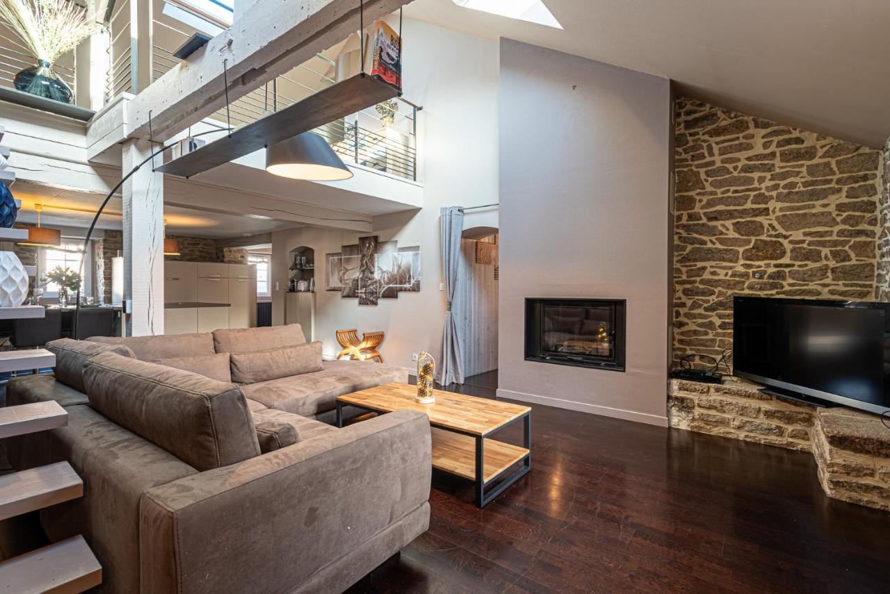 Ty Malie - Magnifique Loft En Coeur De Ville Avec Parking Vannes Luaran gambar