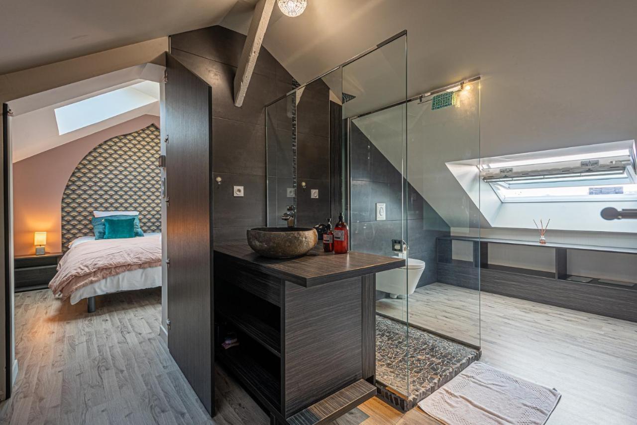 Ty Malie - Magnifique Loft En Coeur De Ville Avec Parking Vannes Luaran gambar